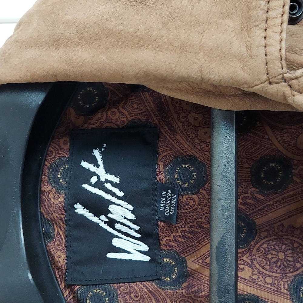 Women's Leather Jacket, Medium - image 2